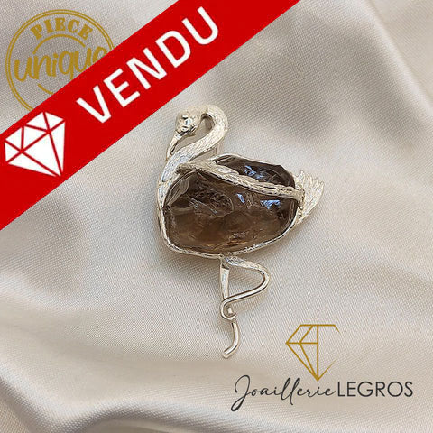 Pendentif Quartz Rose En Argent 925/1000 | Pierre Naturelle 10x14 Mm Forme Poire | Bijou Hypoallergénique Sans Nickel