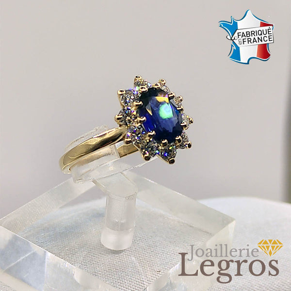 Bague Diana Saphir Bague De Fiançailles Princesse Diana Saphir