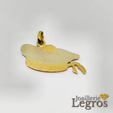 Bijou Pendentif béret marin à pompon en or jaune 18 carats joaillerie legros bijouterie