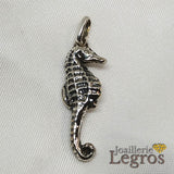 Bijou Pendentif Hippocampe Cheval de Mer en argent 925 joaillerie legros bijouterie