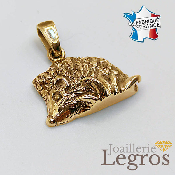 Pendentif Hérisson en argent 925 - Joaillerie Legros Pendentif Hérisson en argent 925 - Joaillerie Legros