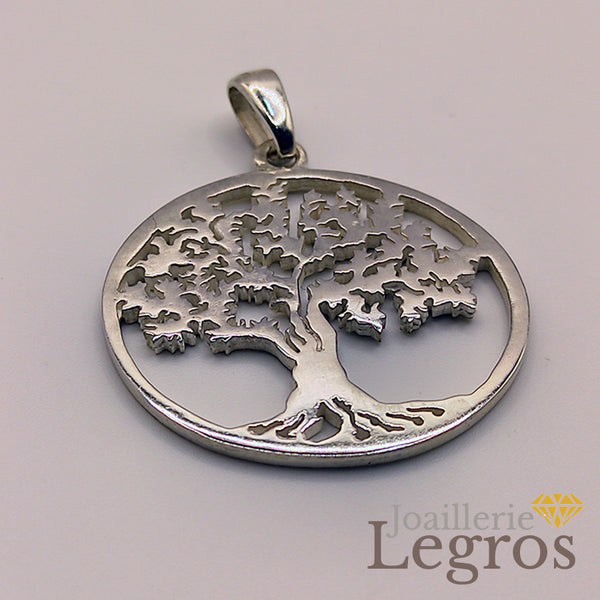Pendentif arbre de vie argent 925 – Joaillerie Legros