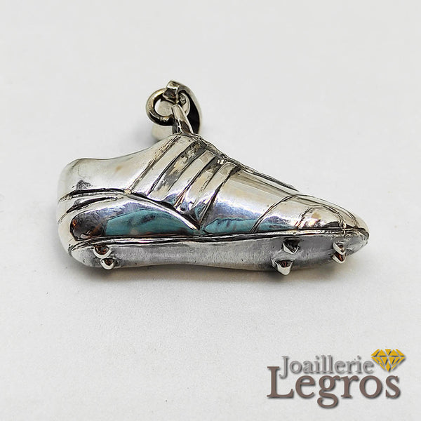 Pendentif Doré Crampons Chaussures Soulier d' Or Football Pur acier Inoxydable Pendentif Doré Crampons Chaussures Soulier d' Or Football Pur acier Inoxydable