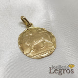 Bijou Pendentif Signe Astrologique Lion en Or 18 carats joaillerie legros bijouterie