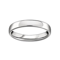 Bijou Alliance Or Blanc Ruban bombé confort 18 Carats | Homme & Femme | Joaillerie Legros joaillerie legros bijouterie