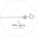 Bijou Chaine en argent 925 rhodié maille forçat 1.5 mm joaillerie legros bijouterie