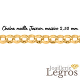 Bijou Bracelet prénom découpé personnalisable en or jaune 18 carats joaillerie legros bijouterie
