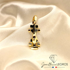 Bijou Pendentif Formule 1 en Or Jaune 18 Carats joaillerie legros bijouterie