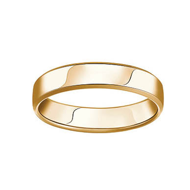 Bijou Alliance Or Jaune 18 Carats | Jonc Bombé Poli Homme & Femme | Joaillerie Legros joaillerie legros bijouterie