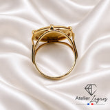 Bijou Bague pièce Marianne 10F or 18 carats - pièce droite joaillerie legros bijouterie
