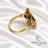 Bijou Bague porte pièce Napoléon 10 francs Louis d'or panier joaillerie legros bijouterie