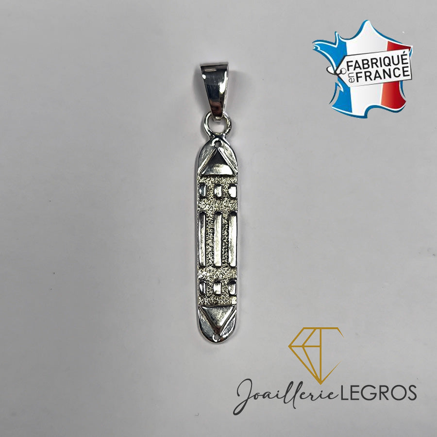 Bijou Barre atlante pendentif Atlante en argent 925 joaillerie legros bijouterie