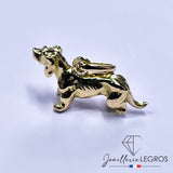 Bijou Pendentif Teckel en Or 18 Carats : Cadeau Idéal pour Fan de Teckel joaillerie legros bijouterie