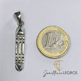 Bijou Barre atlante pendentif Atlante en argent 925 joaillerie legros bijouterie