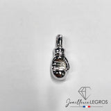 Bijou Pendentif Gant de boxe en or jaune ou or blanc 18 carats joaillerie legros bijouterie