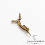 Bijou Pendentif Plongeur en Or Jaune 18 Carats Bijou Plongée Sous-Marine joaillerie legros bijouterie