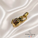 Pendentif Scarabée en Or 18 Carats Or jaune 750