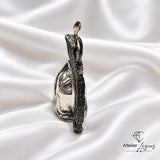 Bijou Pendentif casque spartiate en argent 925 joaillerie legros bijouterie