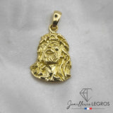 Bijou Médaille Jésus Visage du Christ Pendentif or 18 carats joaillerie legros bijouterie