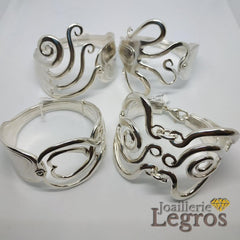 Bijou Bracelet fourchette en argent 925 joaillerie legros bijouterie