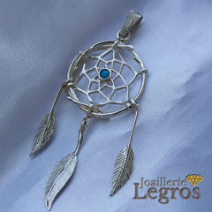 Bijou Pendentif Attrape rêve Dreamcatcher en argent 925 joaillerie legros bijouterie