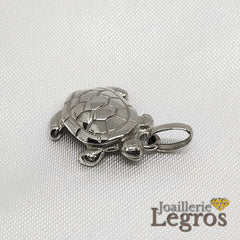 Bijou Pendentif Tortue en argent 925 joaillerie legros bijouterie