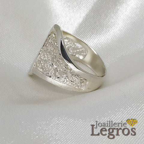 Bague pour femme filigrane en argent Bague pour femme filigrane en argent