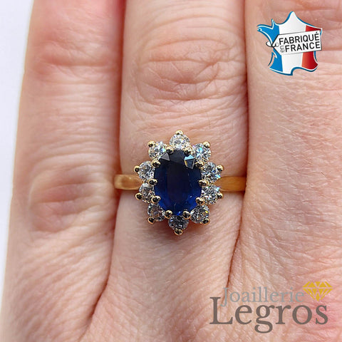 Bague lady di fiançailles