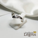 Bijou Bague or blanc 18 carats et diamants joaillerie legros bijouterie