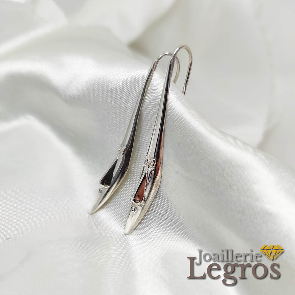Bijou Boucles d'oreilles masques africains en argent 925 joaillerie legros bijouterie