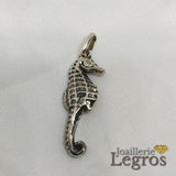 Bijou Pendentif Hippocampe Cheval de Mer en argent 925 joaillerie legros bijouterie
