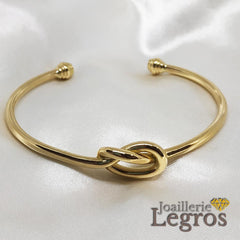 Bijou Bracelet noeud or 18 carats joaillerie legros bijouterie