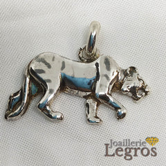 Bijou Pendentif Tigre en argent 925 joaillerie legros bijouterie