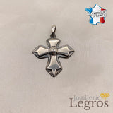Bijou Croix style Gothique pendentif Argent 925 joaillerie legros bijouterie
