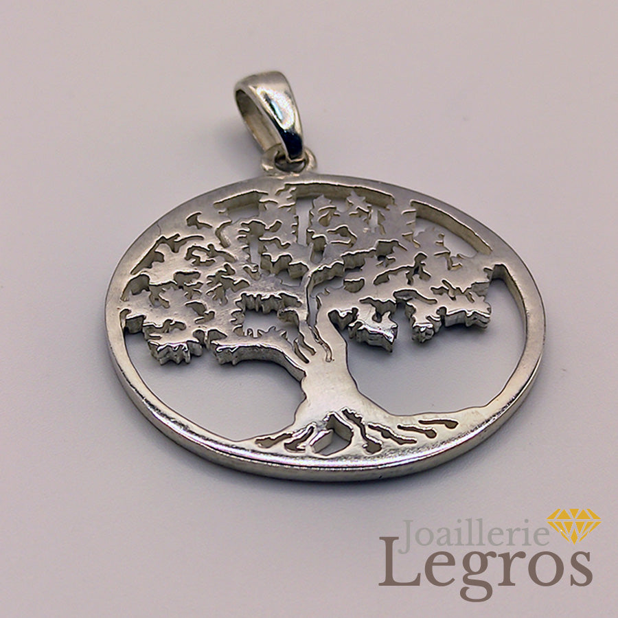 Bijou Pendentif arbre de vie argent 925 joaillerie legros bijouterie