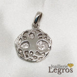 Bijou Médaille Arbre de vie Celte en or 18 carats joaillerie legros bijouterie