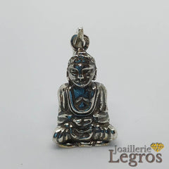 Bijou Pendentif Bouddha en argent 925 joaillerie legros bijouterie
