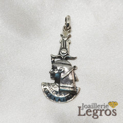 Bijou Pendentif égyptien égyptienne en argent 925 joaillerie legros bijouterie