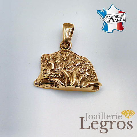 Pendentif Hérisson en or 18 carats – Joaillerie Legros