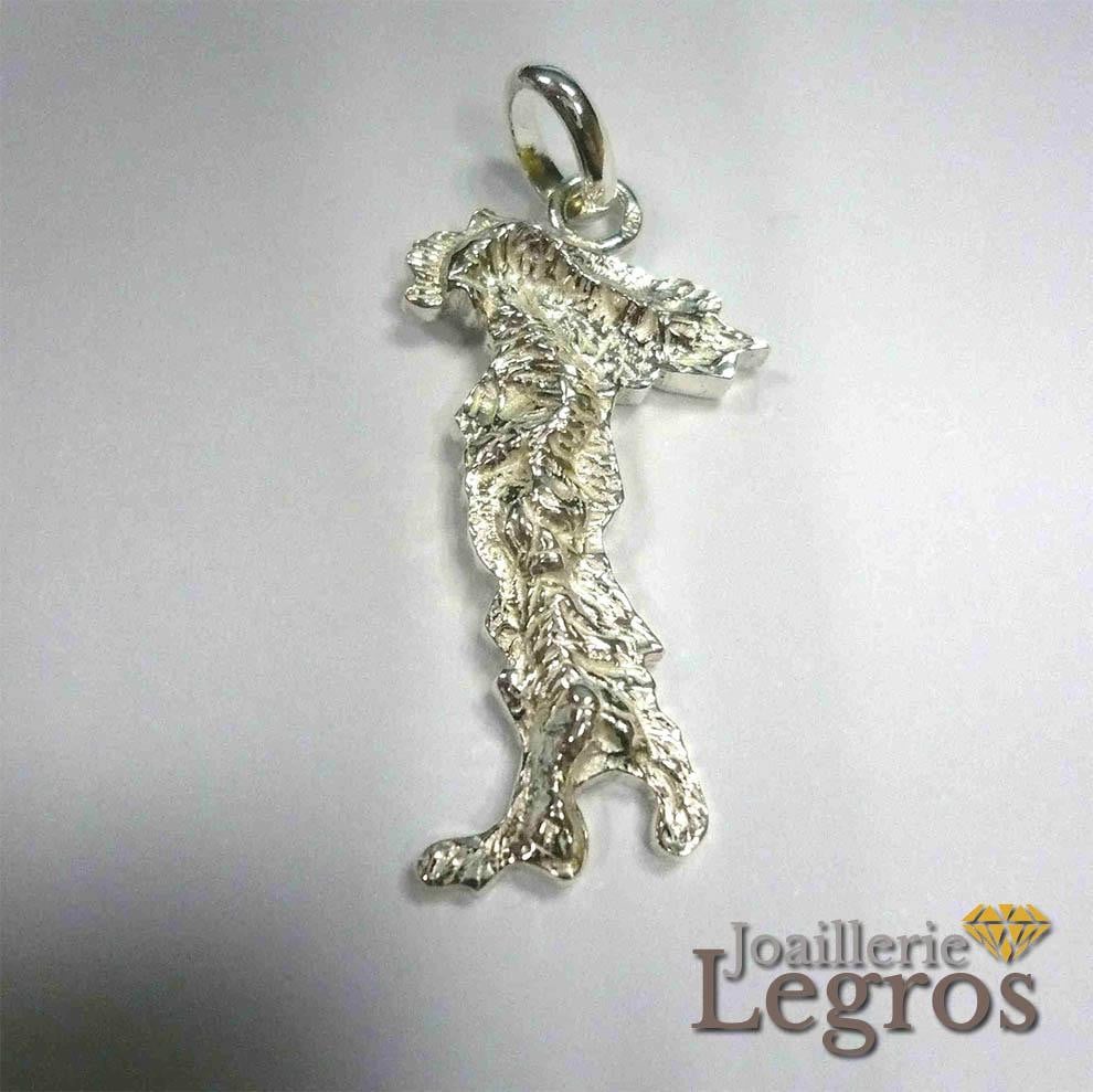 Bijou Pendentif Italie en Argent en relief joaillerie legros bijouterie