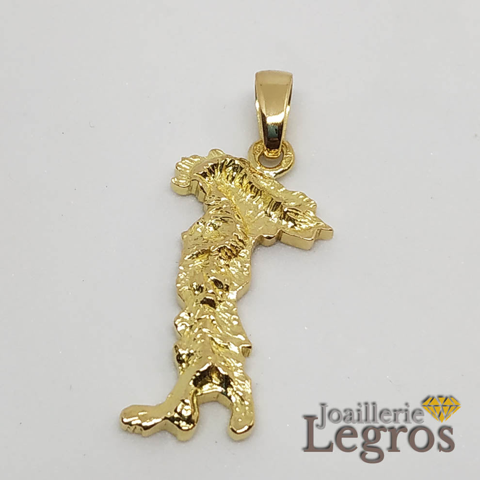 Bijou Pendentif Italie en or en relief joaillerie legros bijouterie