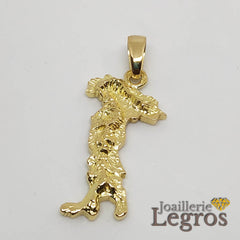 Bijou Pendentif Italie en or en relief joaillerie legros bijouterie