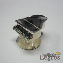 Bijou Pendentif piano en argent 925 joaillerie legros bijouterie