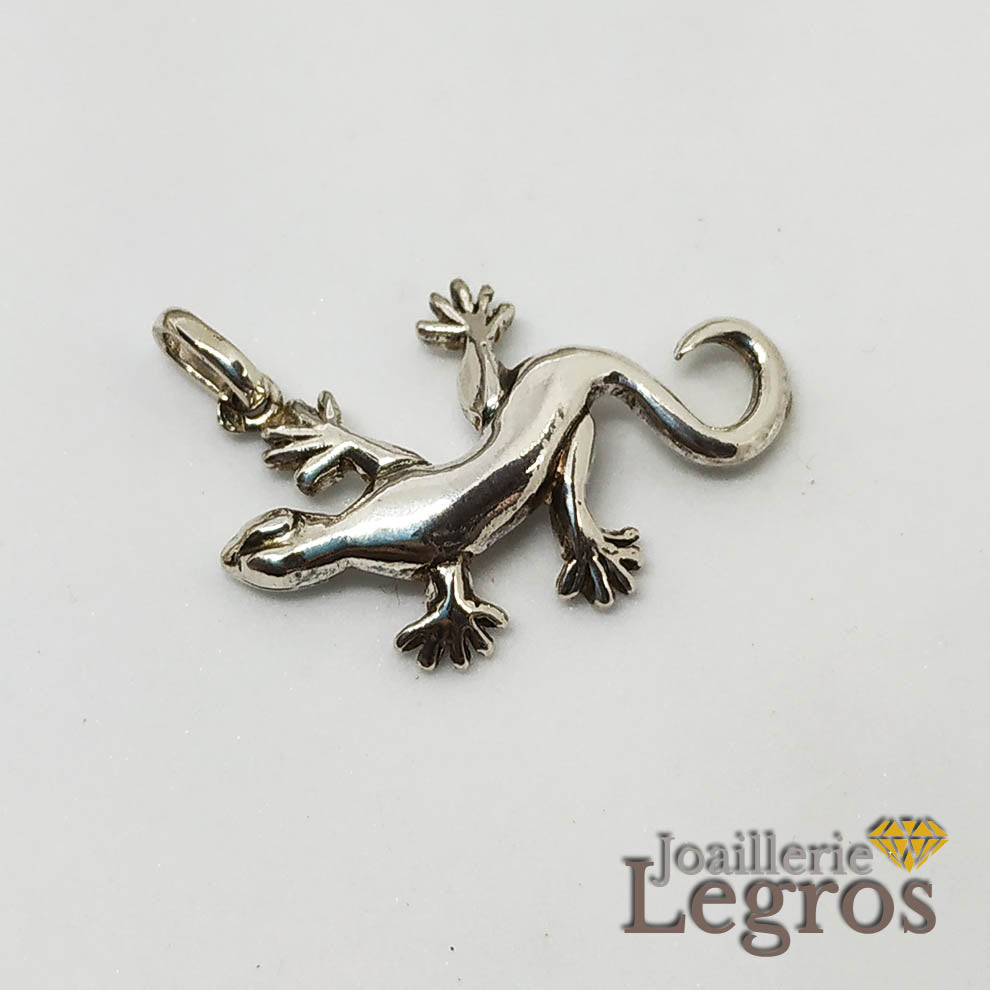 Bijou Pendentif Salamandre en argent 925 joaillerie legros bijouterie