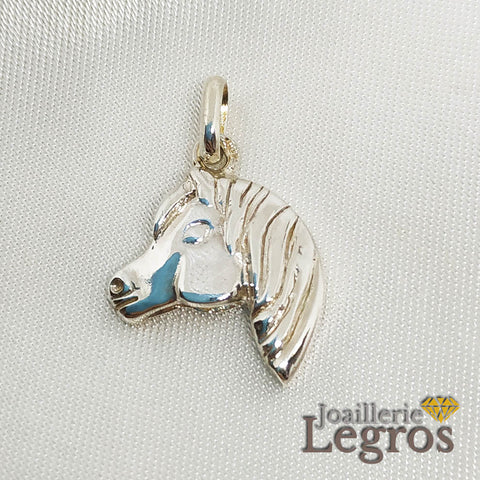 pendentif argent massif cheval pendentif argent massif cheval