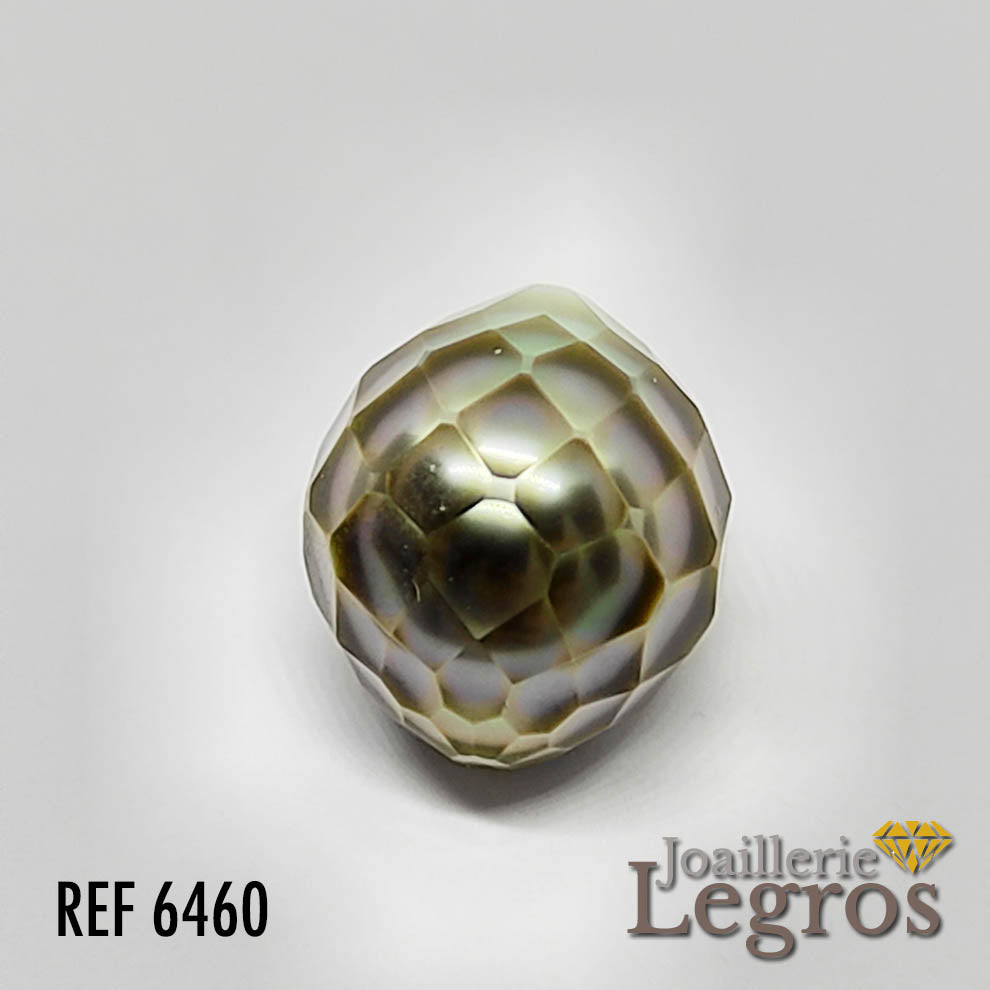 Bijou Perles facettées de Tahiti taillées à la main joaillerie legros bijouterie